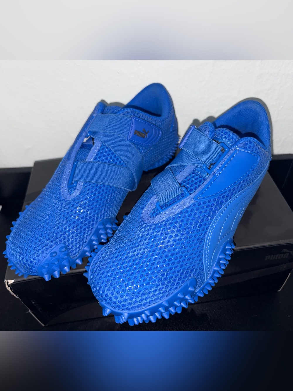 Puma Women Mostro Mountain Blue Slip-On Sneakers